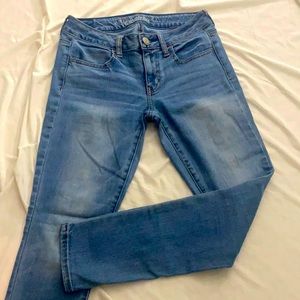 American Eagle blue jeans
